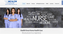 Desktop Screenshot of health-force.us